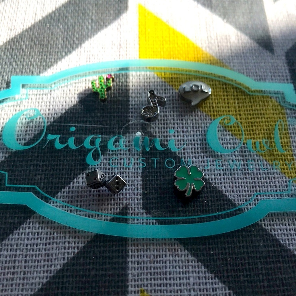 Five new Origami Owl charms